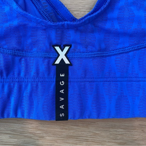 NWT Savage x Fenty Peak Performance Low-Impact X Mesh Sports Bra - Picture 10 of 10